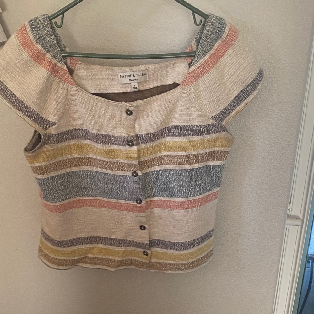 Madewell Women's Striped Top - Multicolor